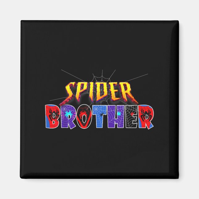 Sder Brother Shirt Birthday Family Funny Halloween Magnet (Front)