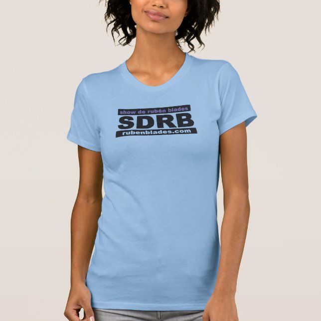 SDRB_ladies_BLUE T-Shirt (Front)