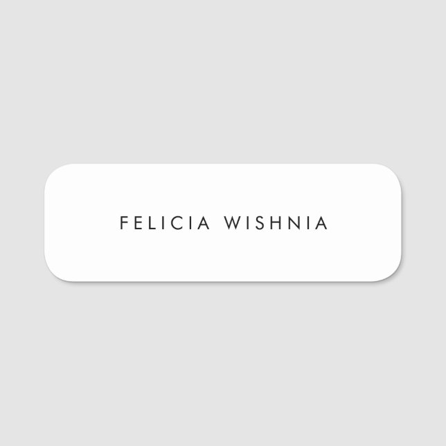 SDT Tulane Name Tag (Front)