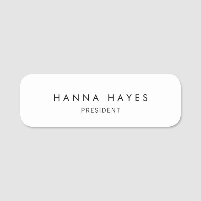 SDT Tulane Name Tag (Front)