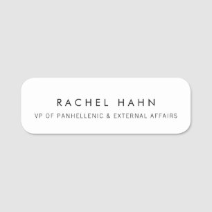SDT Tulane Name Tag
