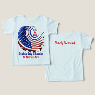 SE Patriotic Baby of America Transparent Design