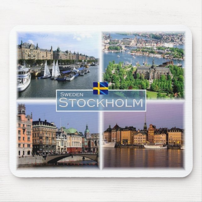 SE Sweden - Stockholm - Mouse Pad (Front)