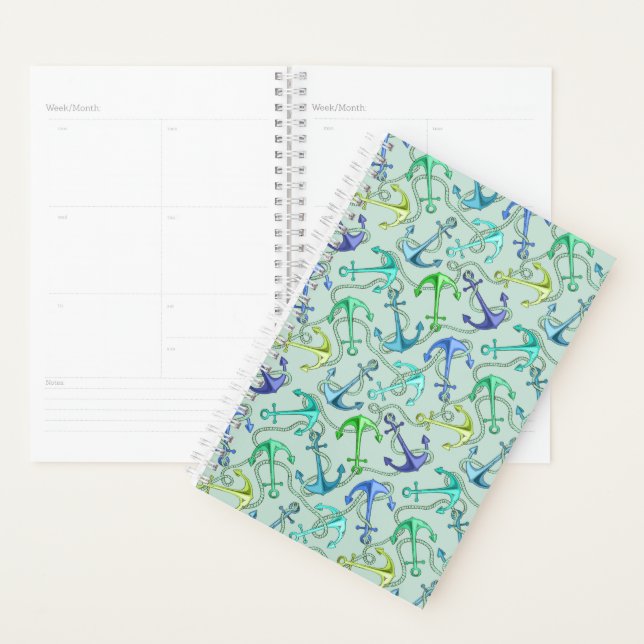 Sea Anchors And Rope Pattern Planner (Display)