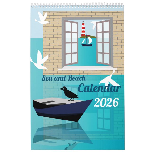 Sea and Beach Calendar (Cover)