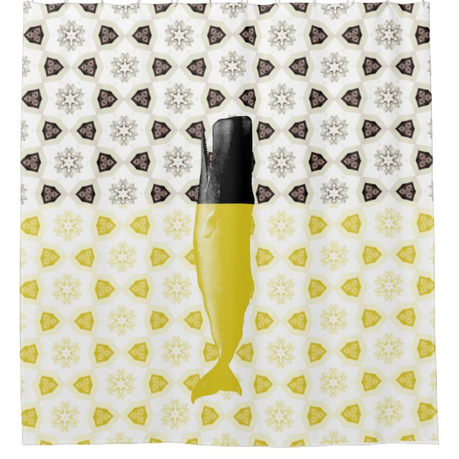 Sea and beach shower curtain (Front)