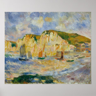 Sea and Cliffs Poster