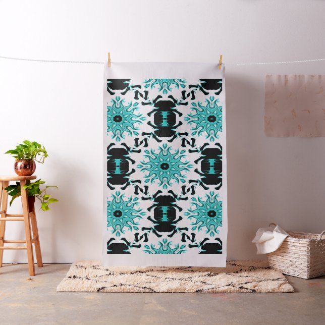 Sea and creatures...... fabric (In Situ)