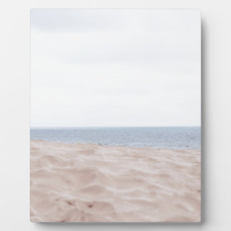 Sea and sand plaque