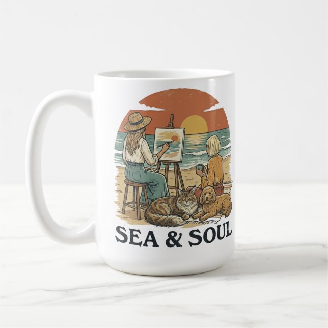 Sea and Soul Dream Coffee Mug (Left)
