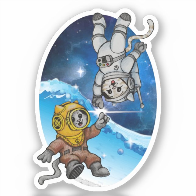 Sea and Space Kitties - Benefits PACR (Front)