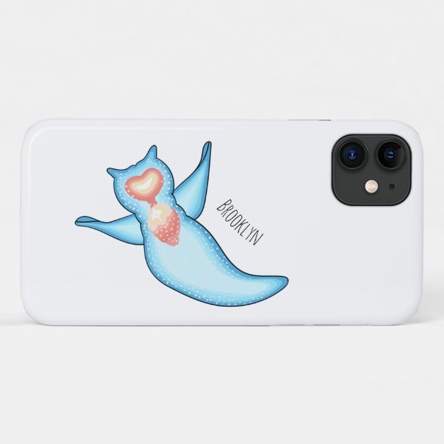 Sea angel cartoon illustration Case-Mate iPhone case (Back (Horizontal))