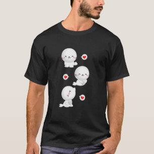 Sea Animals Cute Lions Tee For Harp Seal Lover Tee