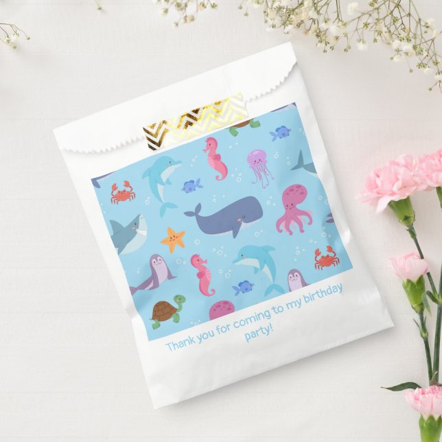 Sea Animals Favour Bags (Sealed)
