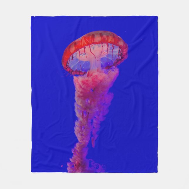 Sea Animals Fleece Blanket (Front)