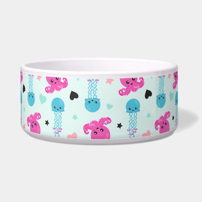 Sea Animals, Sea Life, Octopus, Jellyfish, Hearts (Front)