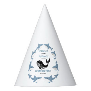 Sea Animals Shark 1st Birthday Under the Sea Party Hat