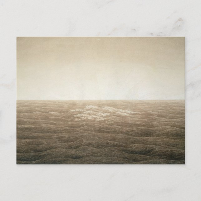 Sea at Sunrise, 1828 Postcard (Front)