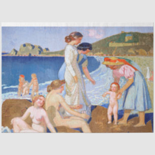 Sea Bathing, Maurice Denis Tissue Paper