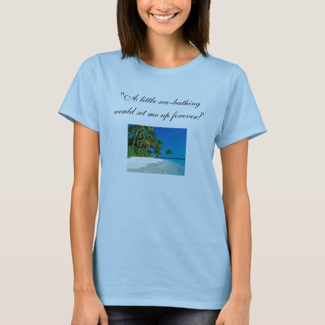 Sea-Bathing ~ Pride & Prejudice T-Shirt (Front)