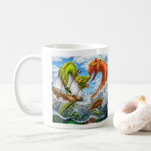 Sea Battle Coffee Mug
