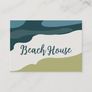 Sea Beach Business Card