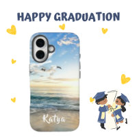 Sea Beach Sky Bird, Personalised Name