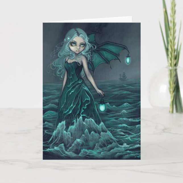 "Sea Beacon" Greeting Card (Front)