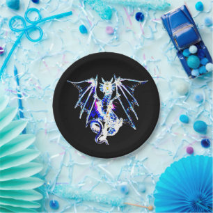 Sea Beast Dragon Paper Plate