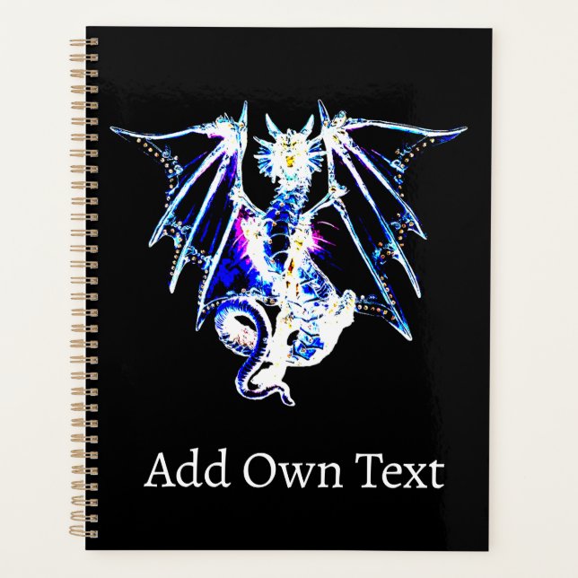 Sea Beast Fantasy Dragon Planner (Front)