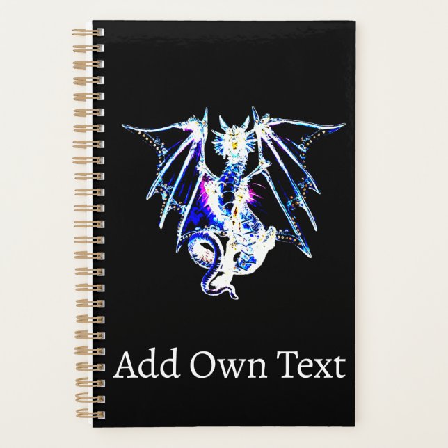 Sea Beast Fantasy Dragon Planner (Front)