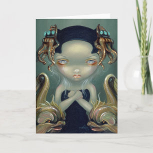 "Sea Beasties I" Greeting Card
