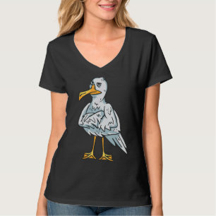 Sea Bird Angry Seagull T-Shirt