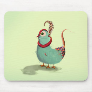 Sea Bird Creature Mouse Pad