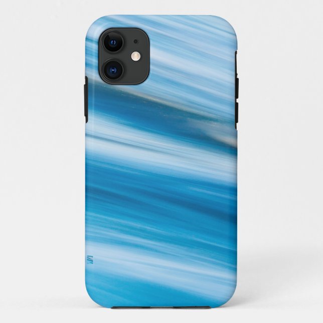 Sea Blue Abstract            Case-Mate iPhone Case (Back)