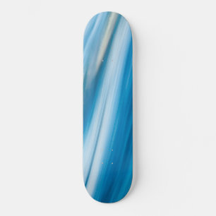 Sea Blue Abstract Skateboard