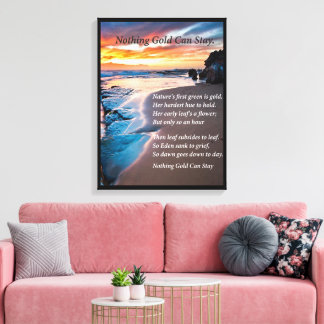 Sea Blue Canvas Print