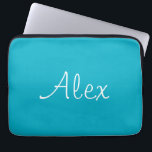 Sea Blue  Laptop Sleeve<br><div class="desc">This stylish aqua-coloured deck of cards is perfect for your gamenights. It will add beauty to your card games.  It is also customisable to make it truly your own.</div>