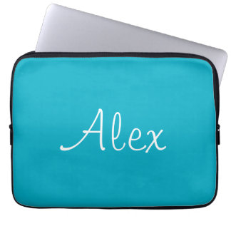 Sea Blue Laptop Sleeve