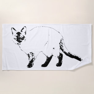 Sea Breeze, Crisp Cat Towel