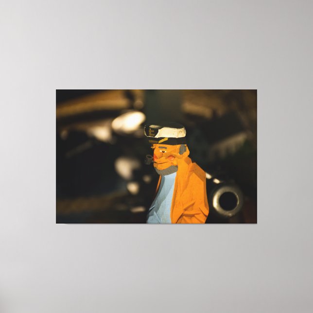 SEA CAPTAIN 60 X 40 CANVAS WRAPPED PRINT (Front)