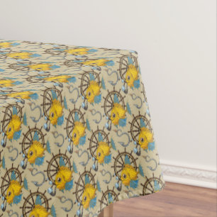 Sea Captain Fish Pattern Tablecloth