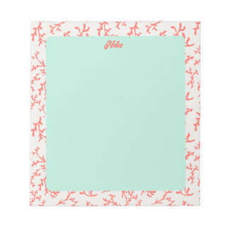 Sea Coral Notepad