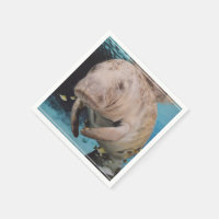 Sea Cow Swimming