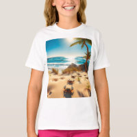Sea  Crabs on Tropical Beach – Serene Ocea