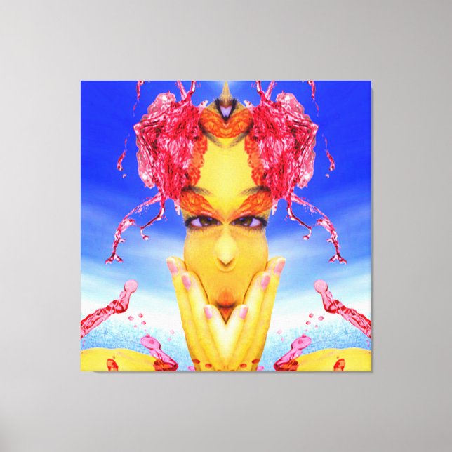 Sea Creature Canvas Print (Front)