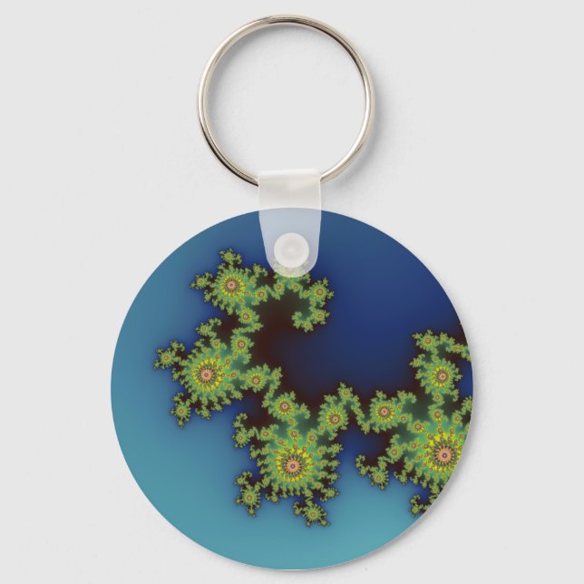 Sea Creature - Fractal Keychain (Front)