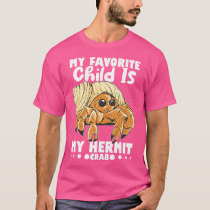 Sea Creature Seafood Shells Hermit Crab Lover T-Shirt