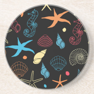 sea Creatures Coaster