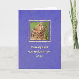 Sea Creatures Moray Eel Thank You Card